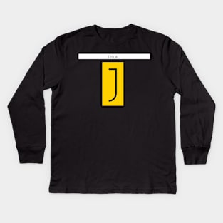 I'm a J Kids Long Sleeve T-Shirt